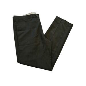 Vinci Mens New York Dress Pants‎ Size 38/30 measured Black